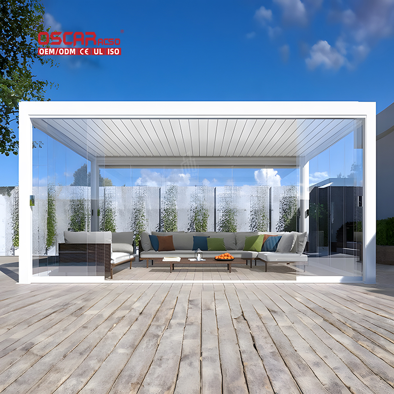 pergola construction aluminum