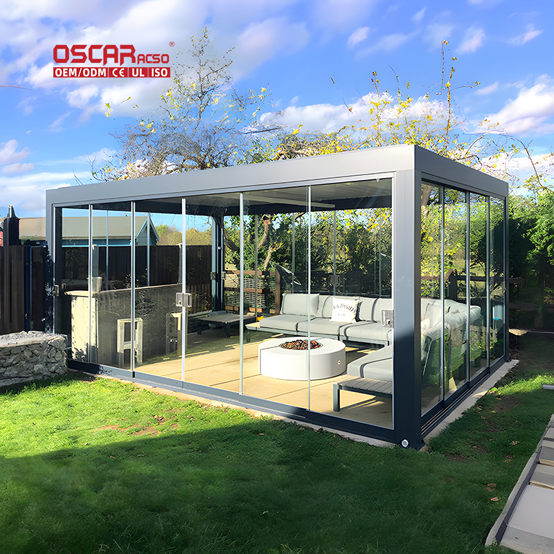 custom logo pergola outdoor