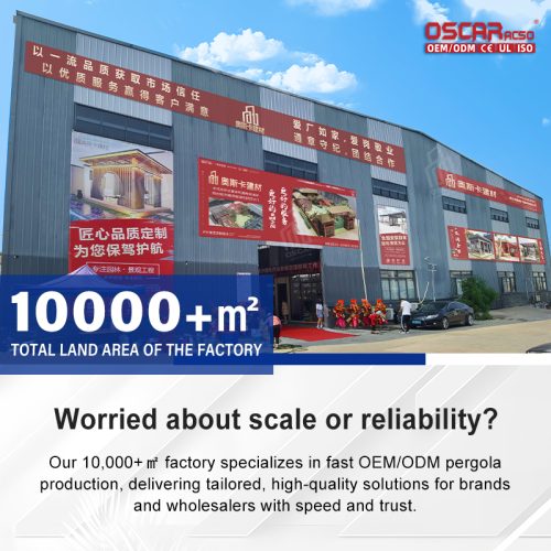 Modern Outdoor Waterproof Rotproof Aluminium Pergola Metal Gazebo Garden Patio Backyard Retractable Pergola