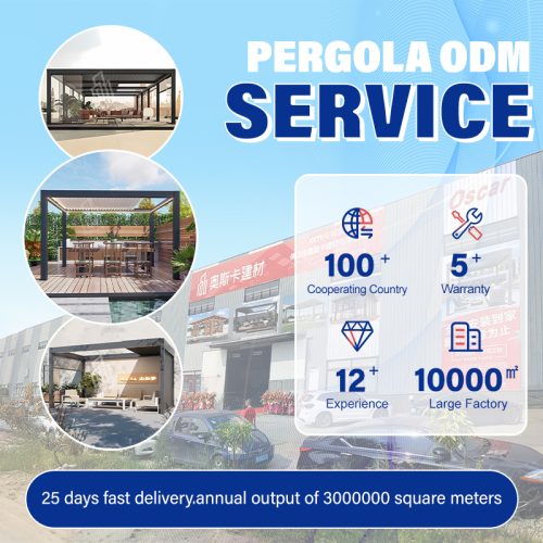 Louvre Pergola with Automatic Roof and Rain Sensor Ideal Hotel Garden Patio Luxury Outdoor Structure Retractable Pergola