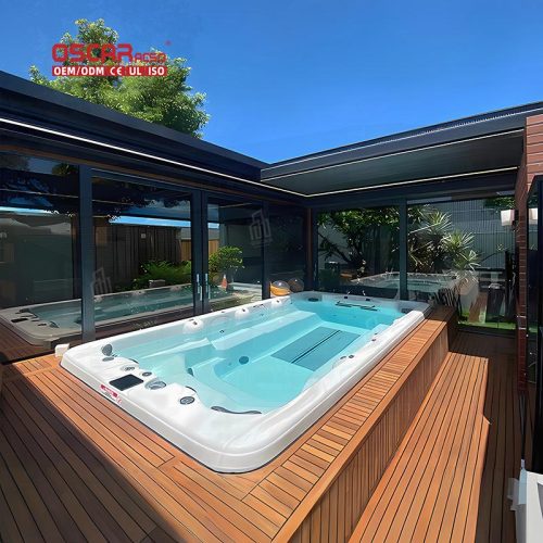 Outdoor Pergola Terrace Patio Garden in Factory Style with Auto Adjustment and Sun Shading Features Retractable Pergola