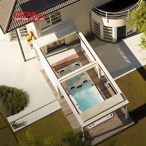 Motorised Aluminum Pergola Louver Garden Patio Balcony with Shading Ventilation Function Stylish Durable Retractable Pergola Motorised Aluminum Pergola Louver Garden Patio Balcony with Shading Ventilation Function Stylish Durable Retractable Pergola