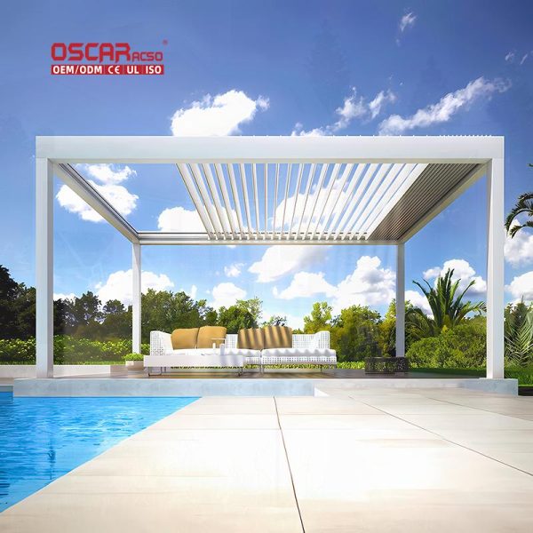 High Quality Metal Aluminum Outdoor Patio and Garden Gazebo Backyard Party and Bbq Retractable Pergola High Quality Metal Aluminum Outdoor Patio and Garden Gazebo Backyard Party and Bbq Retractable Pergola